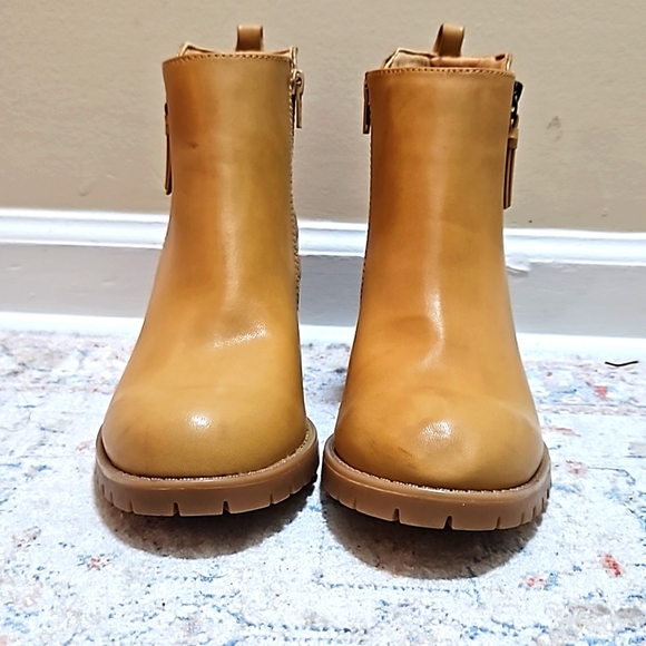 Bare Traps HAILE Women's Ankle Boots Latte Croco Size 9M. - Picture 6 of 7